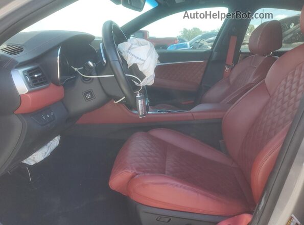 KMTG54TEXPU121587 2023 GENESIS G70 Silver Vista interior delantera