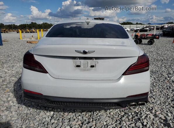 KMTG64LA7LU060008 2020 GENESIS G70 Gray უკანა ხედი