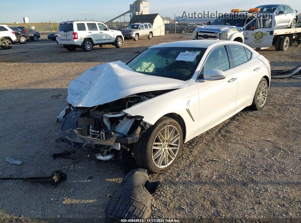KMTG64LAXMU075698 2021 GENESIS G70 White Przód lewy