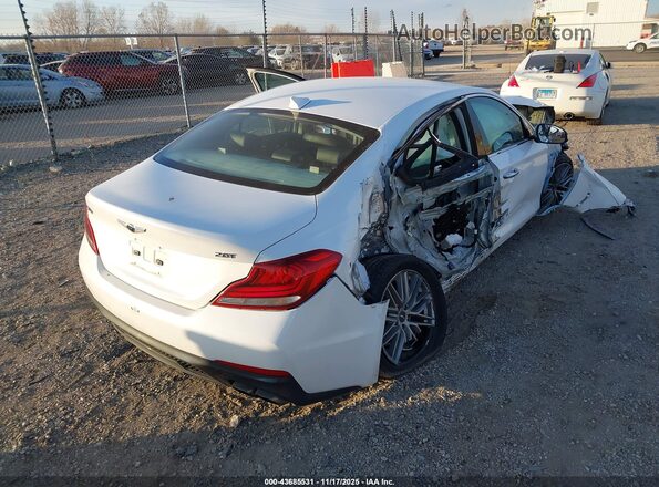 KMTG64LAXMU075698 2021 GENESIS G70 White Tył prawy