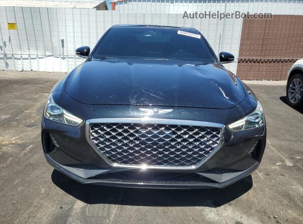KMTG74LE1MU071734 2021 GENESIS G70 Black Vista frontal