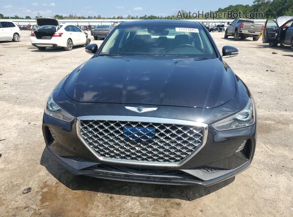 KMTG74LE1MU074374 2021 GENESIS G70 Black Front view