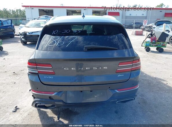 KMUHBDSB0NU091867 2022 GENESIS GV80 Gray 