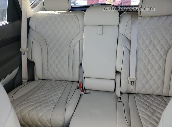 KMUHCESC1MU055518 2021 GENESIS GV80 Charcoal Հետևի նստատեղերի տեսք