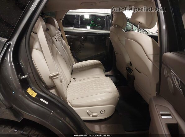 KMUHCESC3MU036727 2021 GENESIS GV80 Gray Vista de la etiqueta del VIN