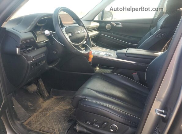 KMUHCESC3MU068464 2021 GENESIS GV80 Silver წინა სალონის ხედი