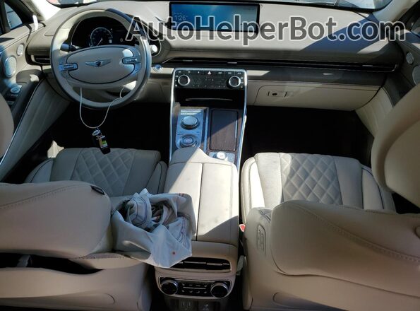 KMUHCESC5PU141256 2023 GENESIS GV80 Silver 