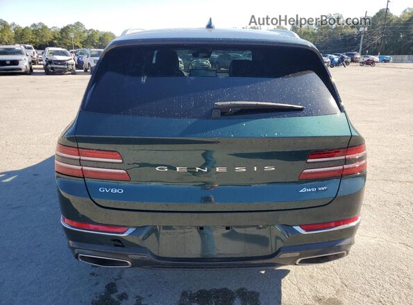KMUHCESC6MU071858 2021 GENESIS GV80 Green Vista trasera