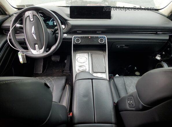 KMUHCESC7MU035161 2021 GENESIS GV80 Черный Вид панели приборов