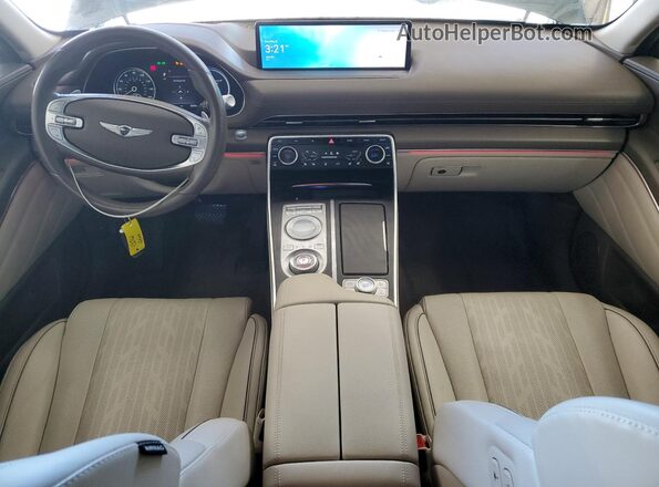 KMUHCESC8MU032088 2021 GENESIS GV80 Green წინა პანელის ხედი
