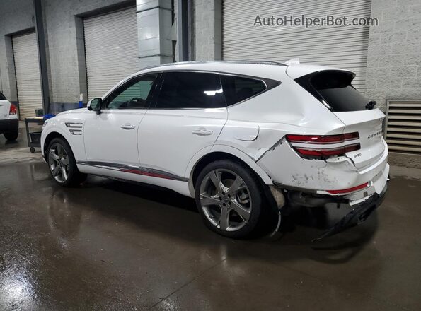 KMUHCESC9MU046324 2021 GENESIS GV80 White Trasero izquierdo