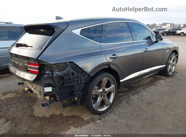 KMUHCESC9PU123536 2023 GENESIS GV80 Серый Задняя правая четверть