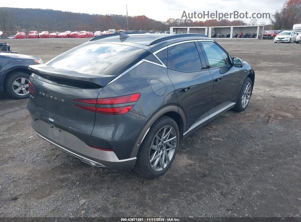 KMUKCDTC4PU004999 2023 GENESIS GV60 Серый Задняя правая четверть