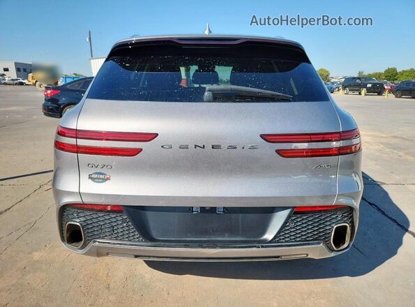 KMUMADTB3NU066476 2022 GENESIS GV70 Gray Vista trasera