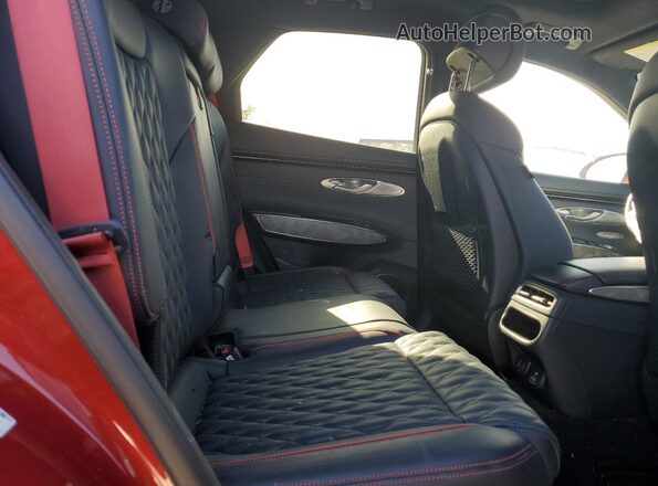 KMUMCDTC2NU028918 2022 GENESIS GV70 Red უკანა სალონის ხედი