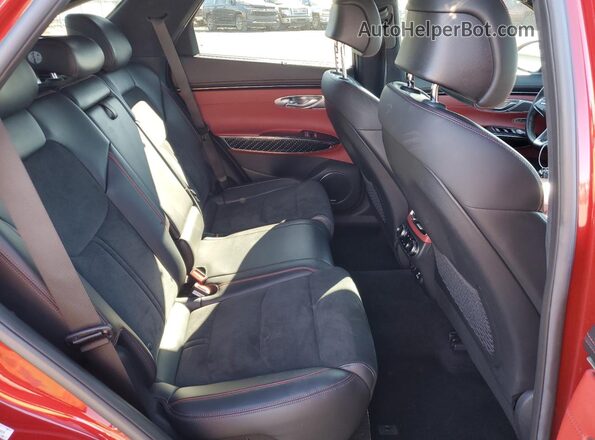 KMUMCDTC5NU011059 2022 GENESIS GV70 Red Rear interior view