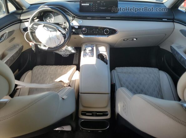KMUMCDTC8NU034559 2022 GENESIS GV70 Green წინა პანელის ხედი