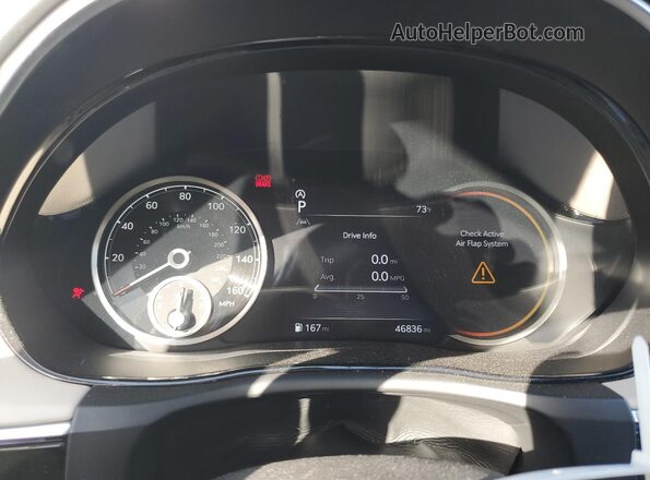 KMUMCDTC8NU034559 2022 GENESIS GV70 Green ხელსაწყოთა პანელის ხედი