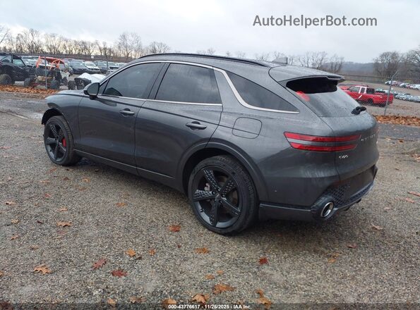 KMUMCDTC8NU056996 2022 GENESIS GV70 Gray Rear left