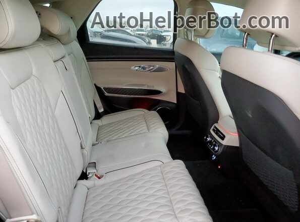 KMUMCDTC9PU114973 2023 GENESIS GV70 Purple Հետևի նստատեղերի տեսք