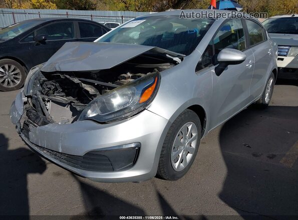KNADM4A37H6006986 2017 KIA RIO Silver 