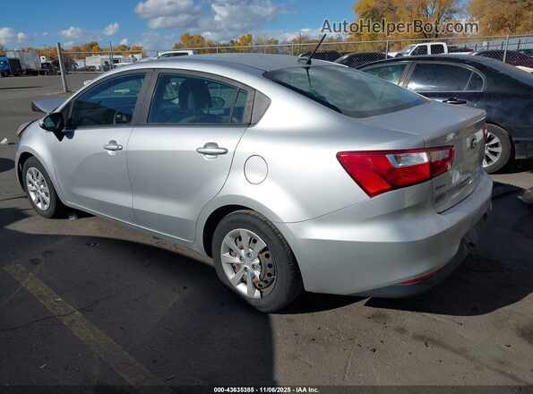 KNADM4A37H6006986 2017 KIA RIO Silver 
