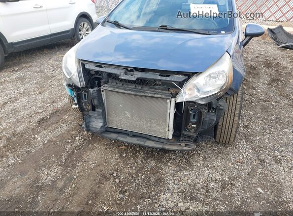 KNADM4A39G6646437 2016 KIA RIO Синий Вид спереди