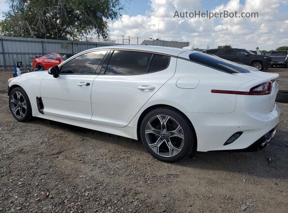 KNAE15LA2L6073325 2020 KIA STINGER White უკანა მარცხენა