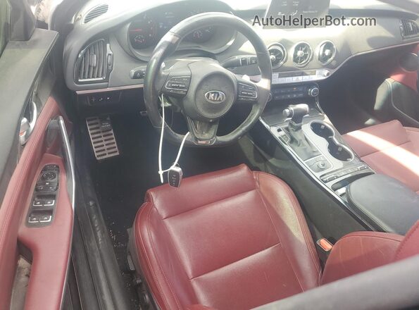 KNAE15LAXM6087586 2021 KIA STINGER Black Vista del salpicadero