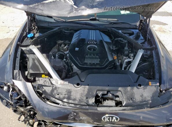 KNAE25LA7K6042616 2019 KIA STINGER Угольный Вид задней части салона