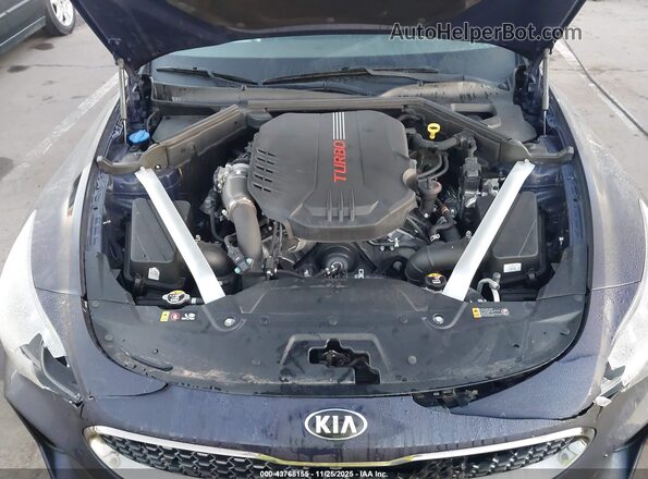 KNAE35LC1L6086840 2020 KIA STINGER Purple Հետևի տեսք