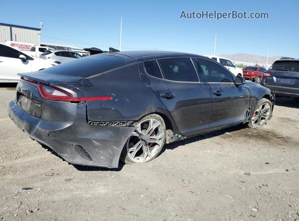 KNAE35LC8M6096072 2021 KIA STINGER Black Tył prawy