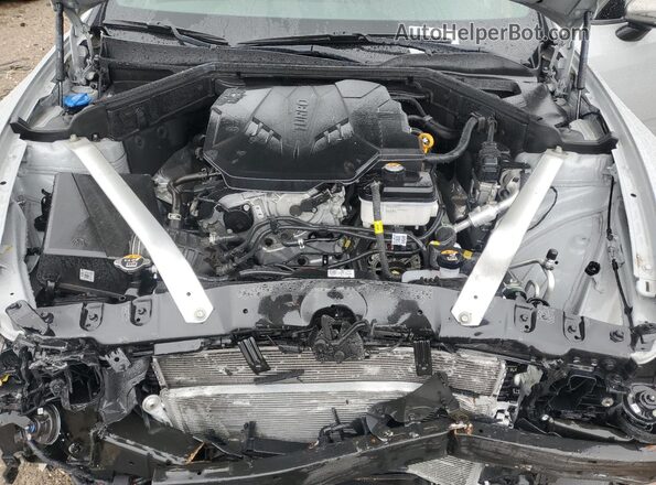 KNAE35LD0P6132978 2023 KIA STINGER Gray Rear interior view