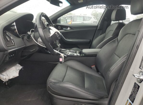 KNAE35LD0P6132978 2023 KIA STINGER Gray Front interior view