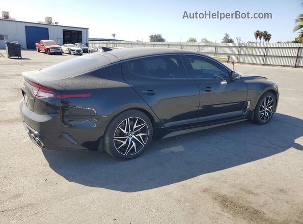 KNAE35LD1P6123528 2023 KIA STINGER Black Հետևի աջ
