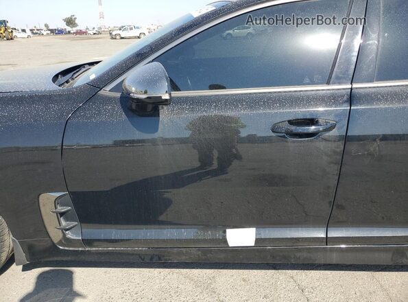 KNAE35LD1P6123528 2023 KIA STINGER Black Շարժիչի բաժամունքի տեսք