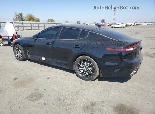 KNAE35LD1P6123528 2023 KIA STINGER Black Հետևի ձախ