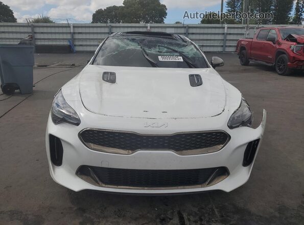 KNAE35LD7P6131018 2023 KIA STINGER White Front view