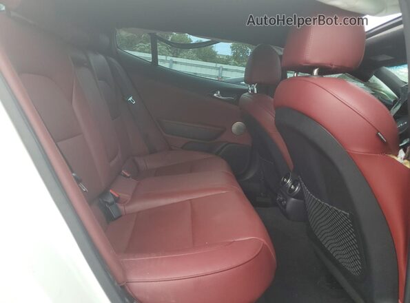 KNAE35LD7P6131018 2023 KIA STINGER White Rear seats view