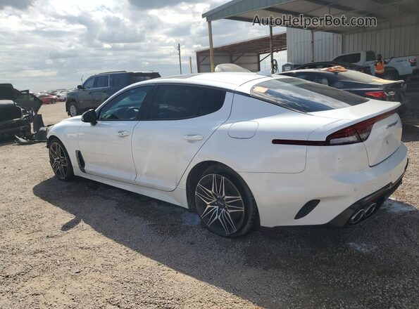KNAE45LC2N6112720 2022 KIA STINGER White 