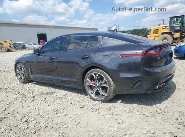 KNAE45LC3M6089155 2021 KIA STINGER Gray Trasero izquierdo