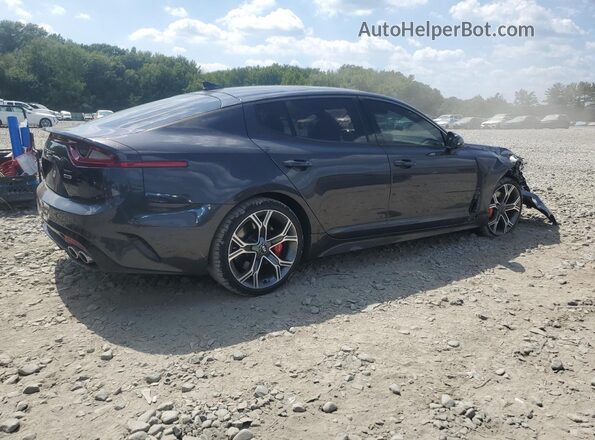 KNAE45LC3M6089155 2021 KIA STINGER Gray Trasero derecho