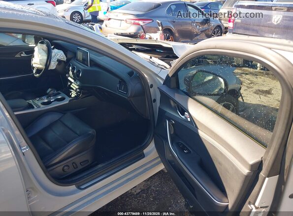 KNAE55LC0M6095976 2021 KIA STINGER Gray Front interior view