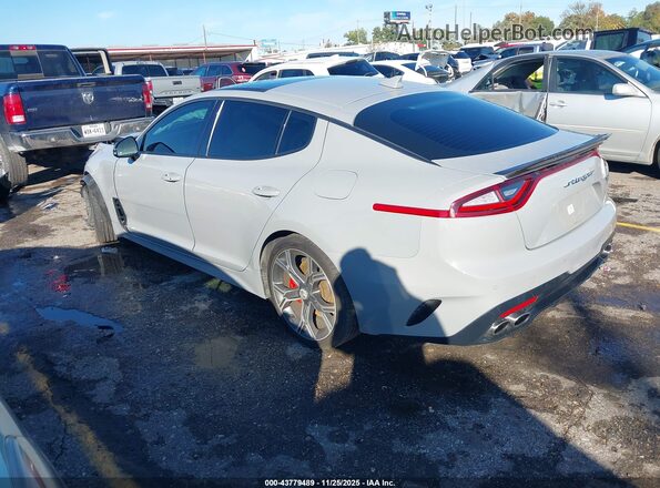 KNAE55LC0M6095976 2021 KIA STINGER Gray Rear left