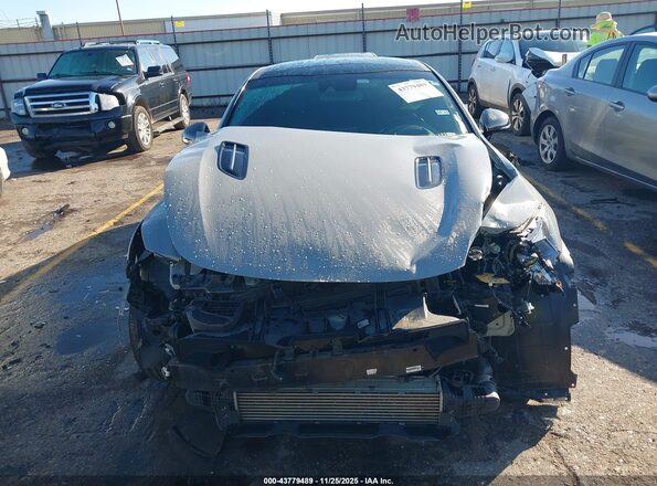 KNAE55LC0M6095976 2021 KIA STINGER Gray Rear interior view