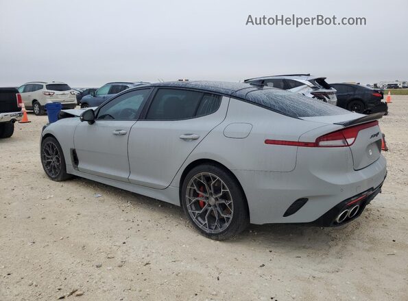 KNAE55LC3P6126741 2023 KIA STINGER Серый Задняя левая четверть
