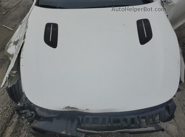KNAE55LC4N6118340 2022 KIA STINGER White Vista interior trasera