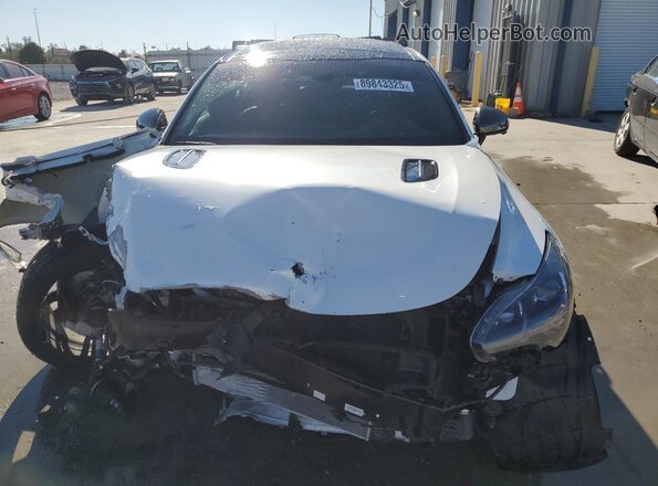 KNAE55LC9N6109357 2022 KIA STINGER White Widok z przodu