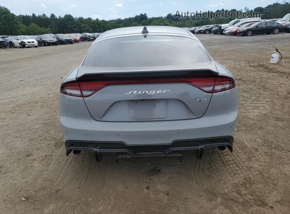 KNAE55LC9P6127375 2023 KIA STINGER Gray Вид ззаду