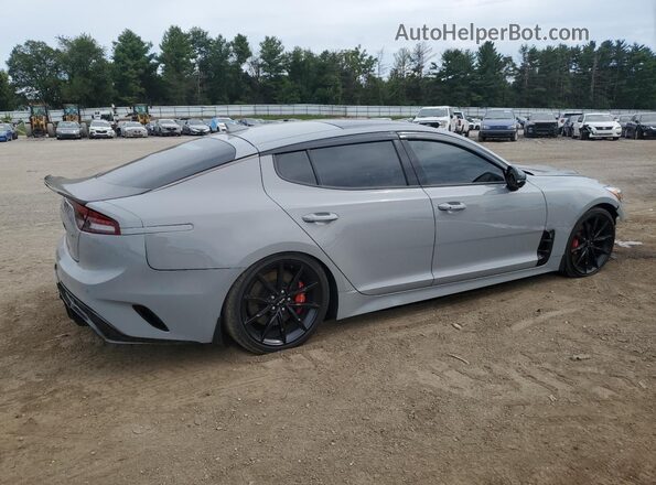 KNAE55LC9P6127375 2023 KIA STINGER Gray Задня права чверть
